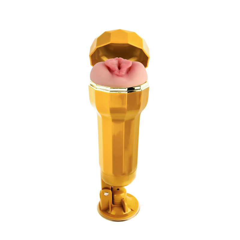 Copo Vagina Realista Gold Shell Darcey