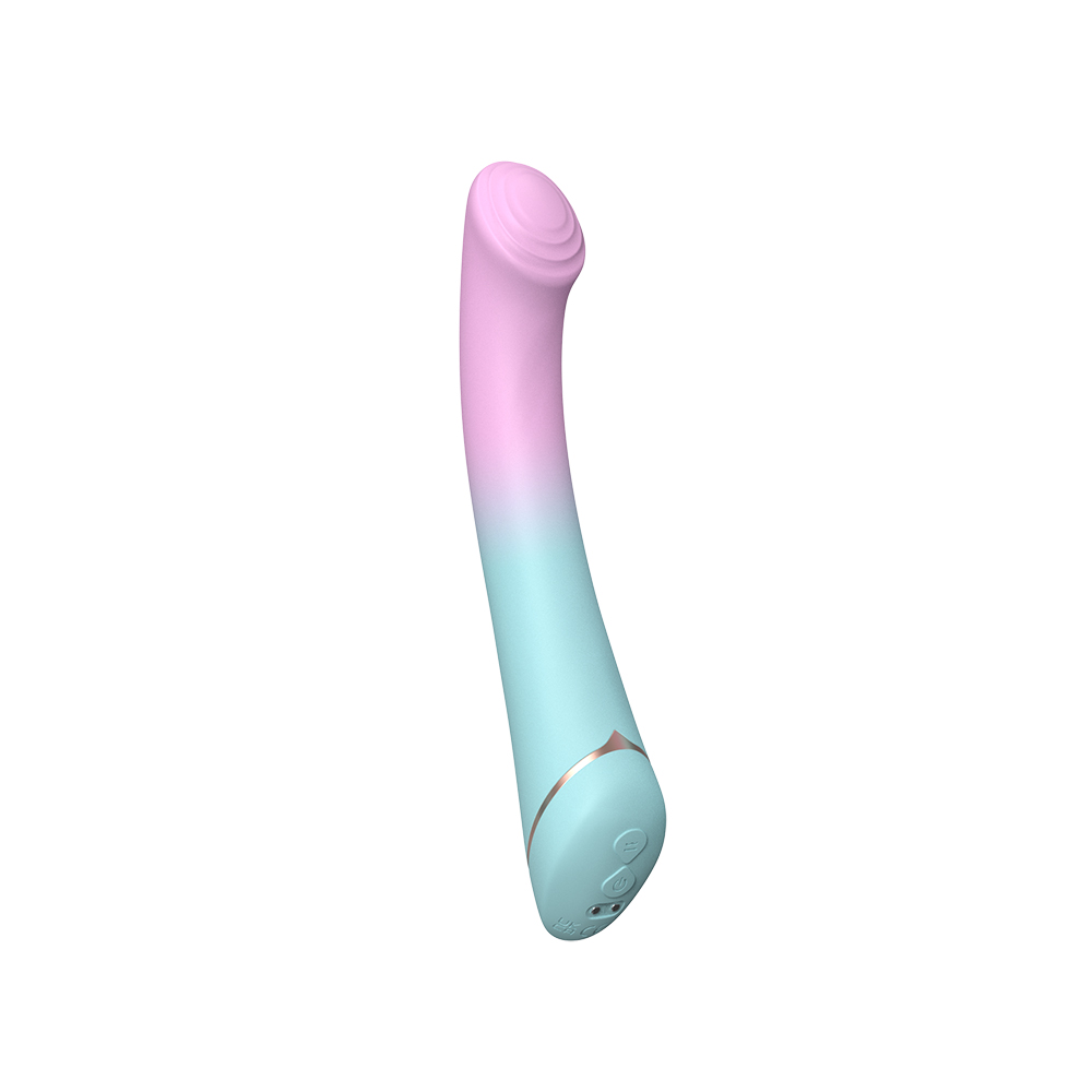 Vibrador Espiral de Cor Gradiente