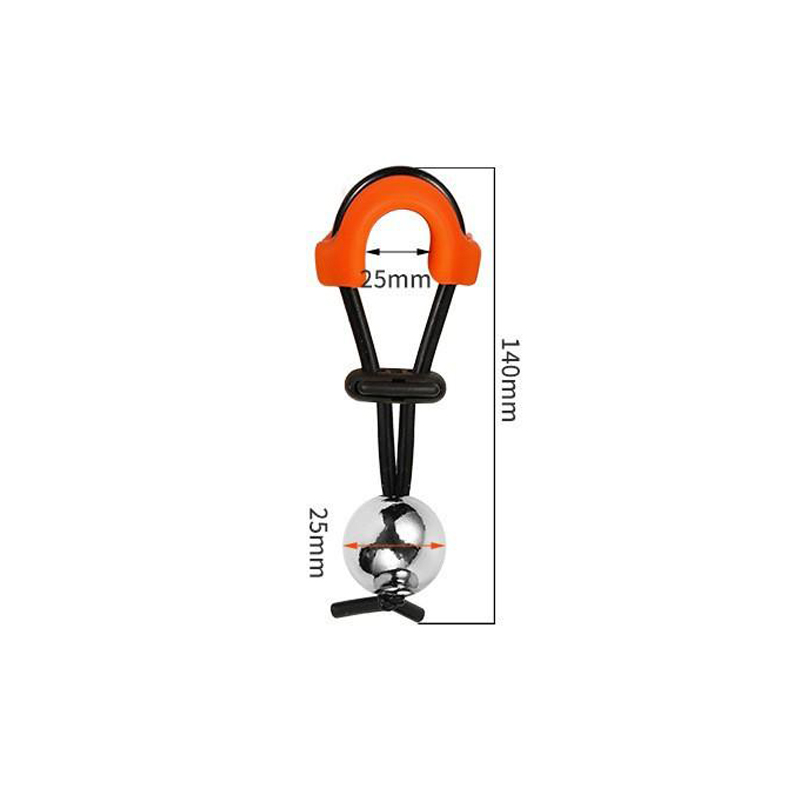 Maca de pênis de metal - bola única (φ25mm)