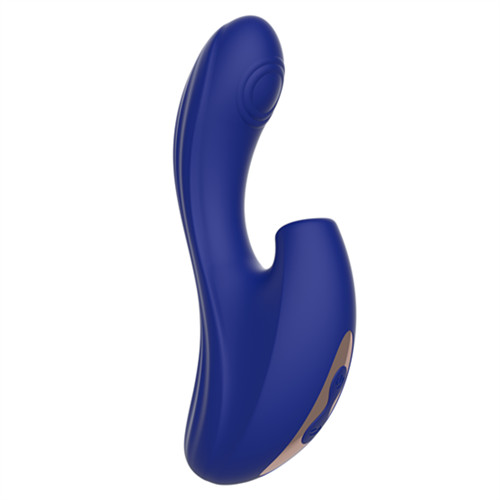 Vibrador Chupando Tapping Azul